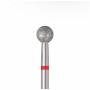 Diamantová fréza gulička ÜLKA 5 mm (červený prúžok) B050-F