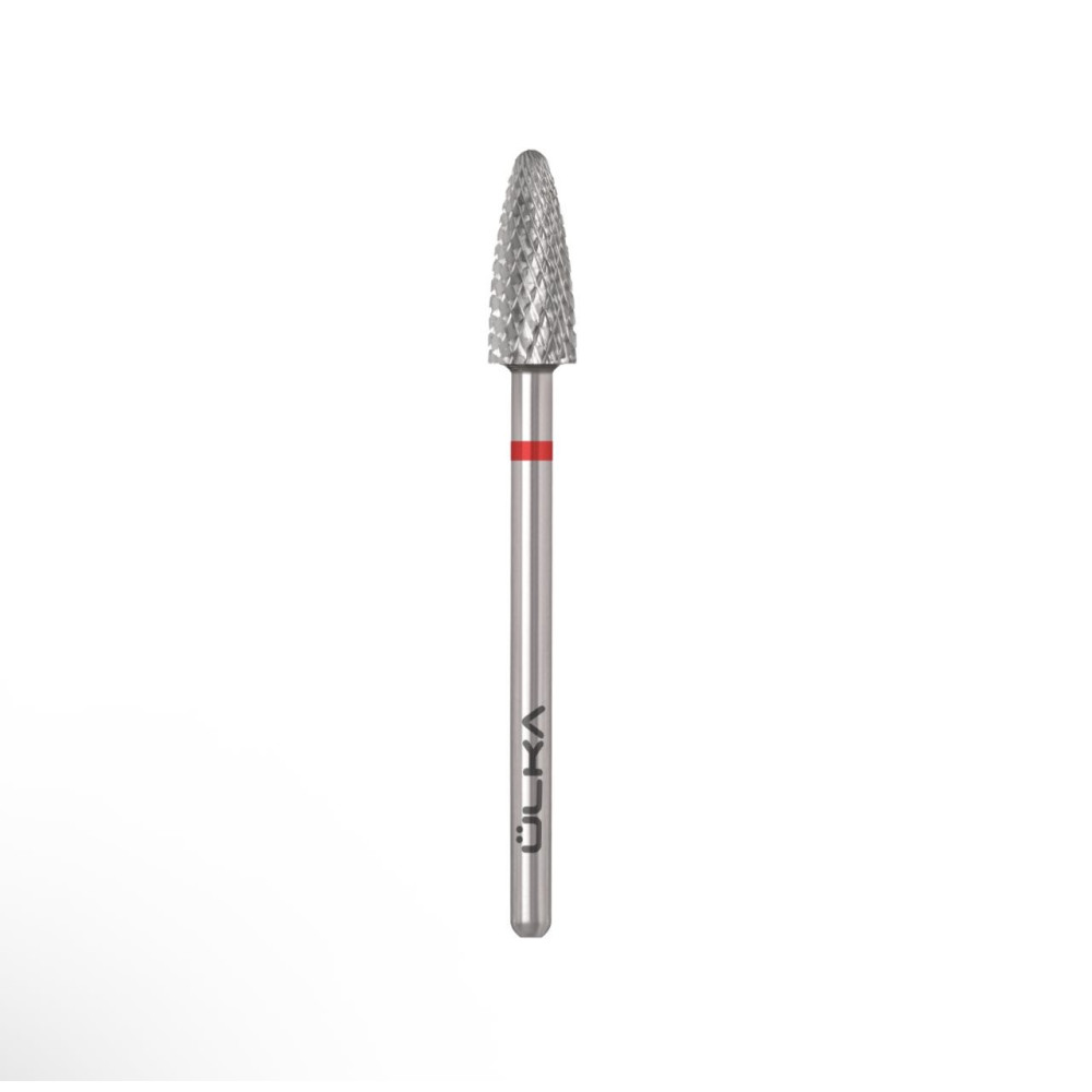 Tvrdokovová fréza ÜLKA Kukurica 5 × 13 mm (červený prúžok) C513-F