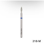 Diamantová fréza plamienok ÜLKA 2,1 × 8 mm (modrý prúžok) F218-M