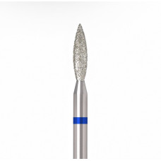 Diamantová fréza plamienok ÜLKA 2,3 × 10 mm (modrý prúžok) F2310-M