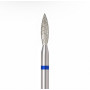 Diamantová fréza plamienok ÜLKA 2,3 × 10 mm (modrý prúžok) F2310-M