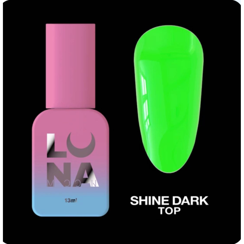 Luna Top Shine Dark Green, 13ml