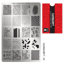 Stamping Deska na razítkování č. 07 Labyrinth, Moyra