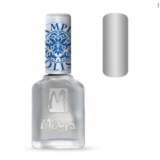 Stamping lak na razítkování 08 stříbrný, Moyra 12 ml