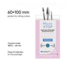 Sáčky pre sterilizáciu Microstop, 60*100, 100ks