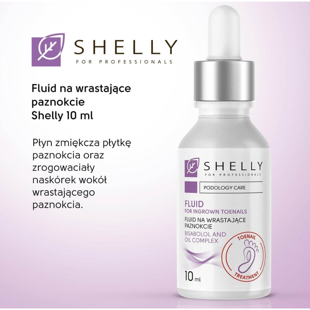 SHELLY Fluid na problém zarasteného nechtu, 10 ml