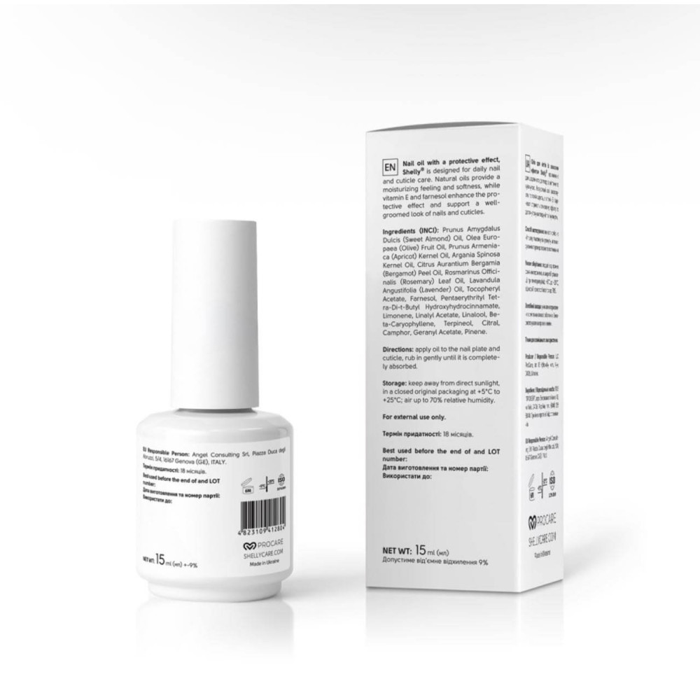 Shelly Olej na nehty s ochranným účinkem , 15 ml