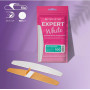 Staleks Pro Expert White Vymeniteľné jednorazové pilníky na nechtovú základňu, (30 ks.) DFE-40-100 biele