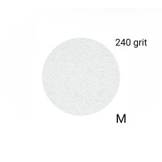 Staleks Brúsne papiere Pododisc M - 240 grit (biele)