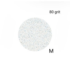 Staleks Brúsne papiere Pododisc M - 80 grit (biele)