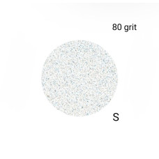 Staleks Brúsne papiere Pododisc S - 80 grit (biele)