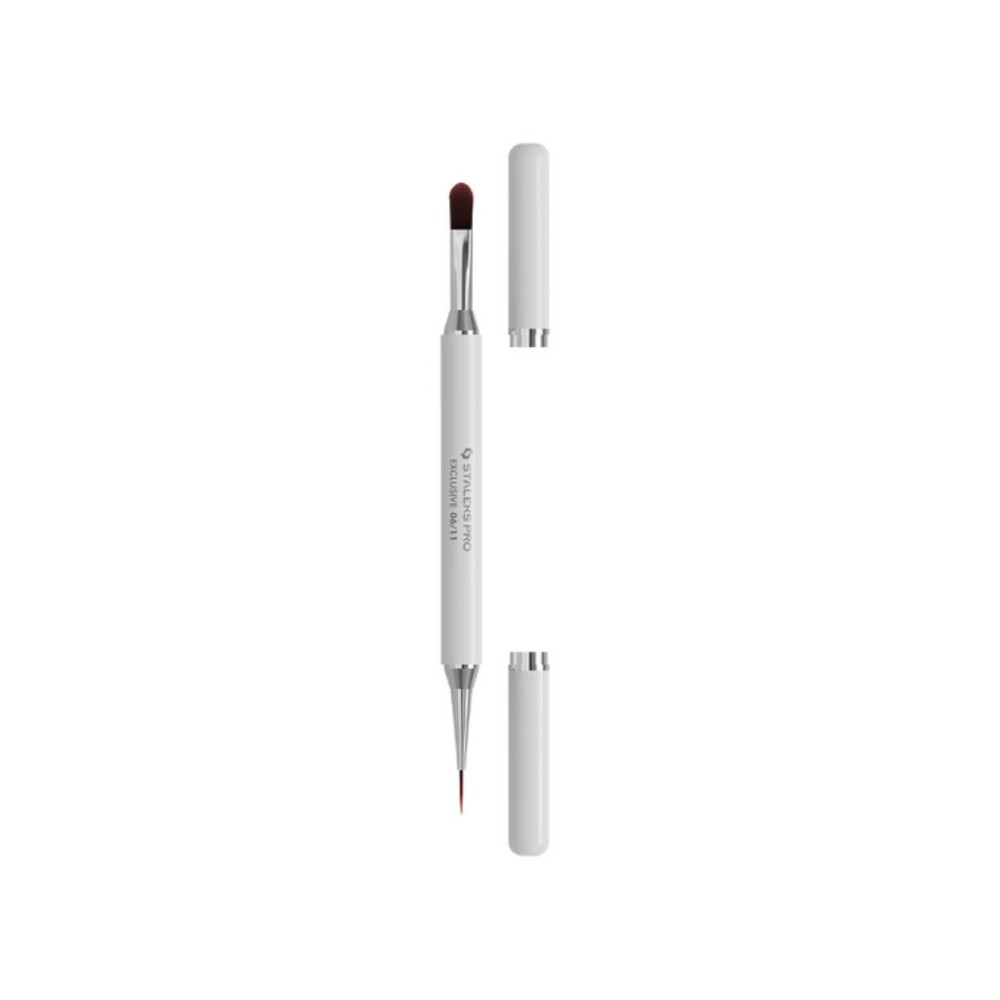 STALEKS PRO EXCLUSIVE 06/11 — Obojstranný štetec (Na gél 11 mm / Liner 12 mm)