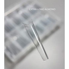 TOUCH Gelové tipy Long Almond, 240 ks