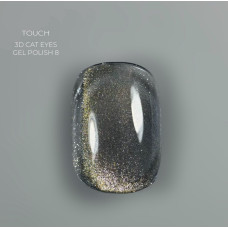 Touch gel lak 3D Cat Eye 8, 9 ml
