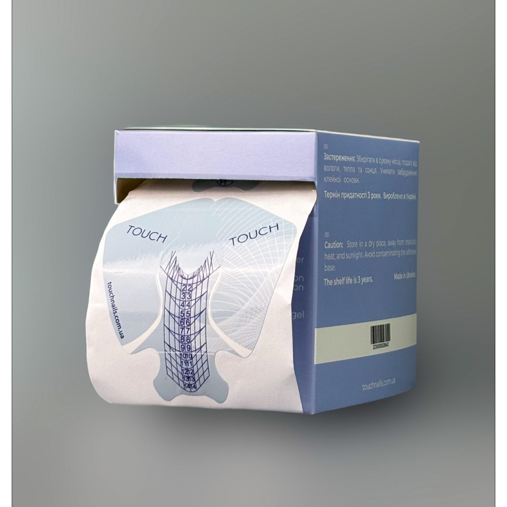 Touch Nail Forms, 100 ks