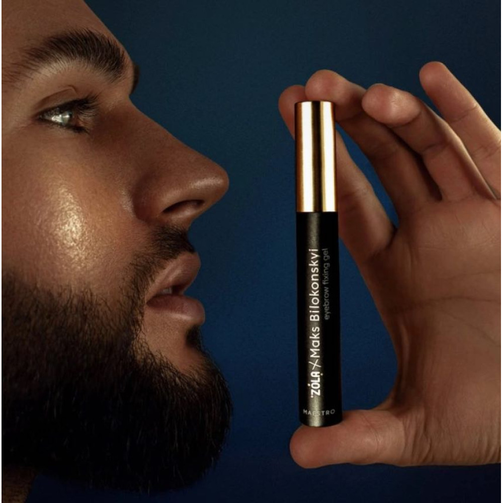 ZOLA x Maks Bilokonskyi Eyebrow Glue Gél – fixačný gél na obočie