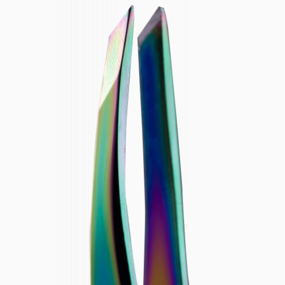 Zola Profesionální pinzeta na obočí Color Series Beveled RAINBOW