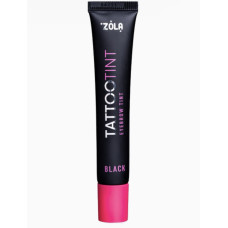 ZOLA Farba na obočie a riasy TATTOO TINT Black, 15 ml