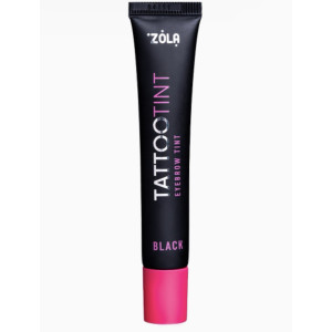  ZOLA Фарба для брів та вій TATTOO TINT Black,15 мл