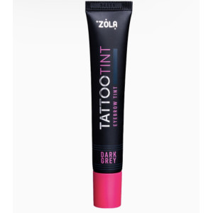  ZOLA Фарба для брів та вій TATTOO TINT Dark Grey,15 мл