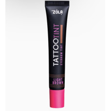 ZOLA Farba na obočie a riasy TATTOO TINT Light Brown, 15 ml