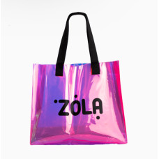 ZOLA Nákupná taška ZOLA ružová holografická