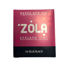 ZOLA FARBA NA OBOČIE VRECKO 5 ML + OXIDANT 3% - 5 ML.06 Blue Black
