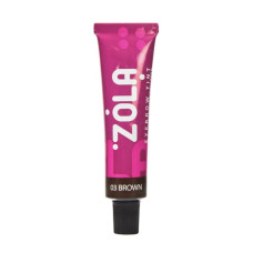 ZOLA FARBA NA OBOČIE S KOLAGÉNOM 03 Brown, 15 ML