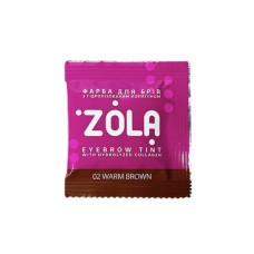 ZOLA FARBA NA OBOČIE VRECKO 5 ML + OXIDANT 3% - 5 ML.02 Warm Brown (teple hnědá)