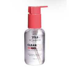 ZOLA x WowBrow Clean Sil Gel – čistiaci gél na silikónové natáčky (100 ml)