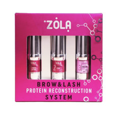 ZOLA LASH & BROW PROTEIN RECONSTRUCTION SYSTEM - SADA NA LAMINÁCIU OBOČIA A RIAS