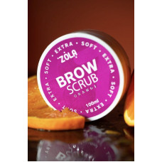 ZOLA BROW SCRUB EXTRA SOFT ORANGE, 100 ml