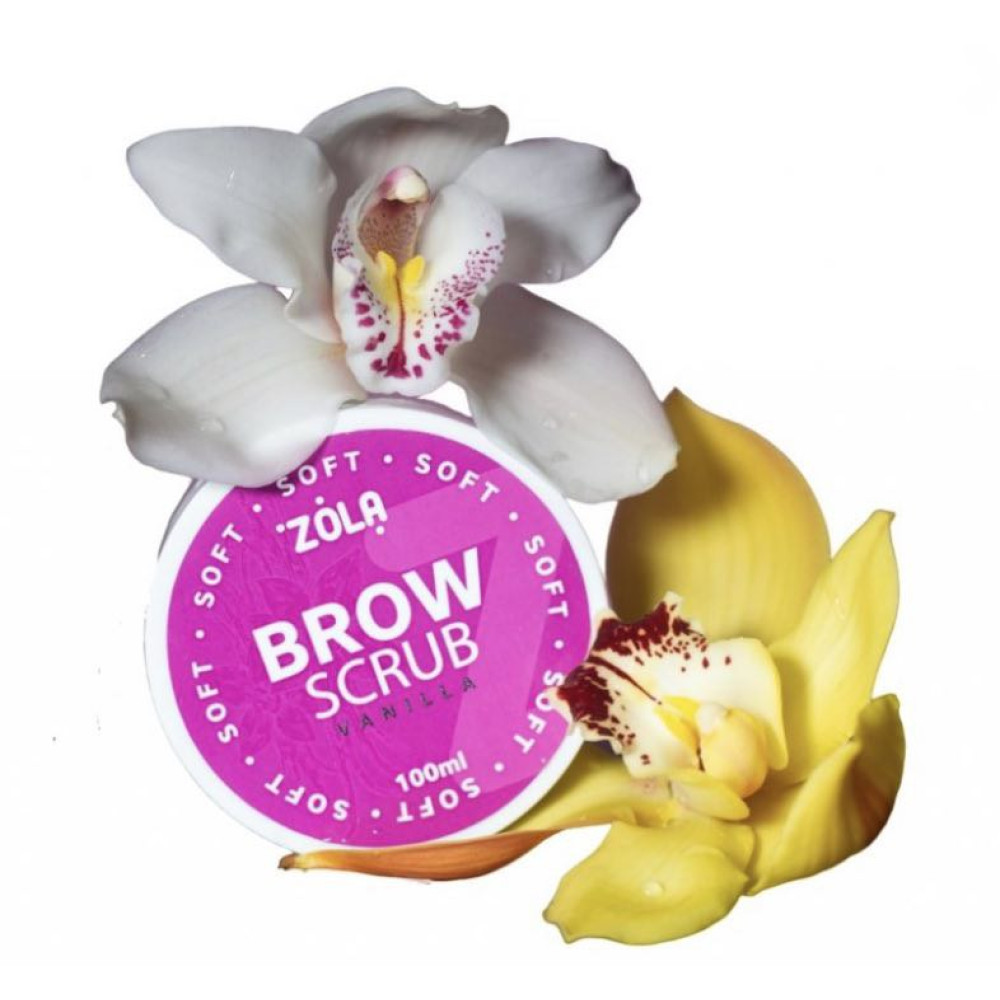 ZOLA BROW SCRUB EXTRA SOFT Vanilla, 100 ml