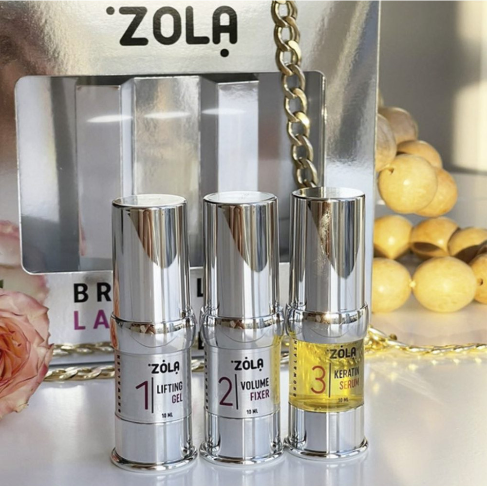 Zola SADA NA LAMINÁCIU OBOČIA A RIAS - ZOLA BROW & LASH LAMINATION SYSTEM