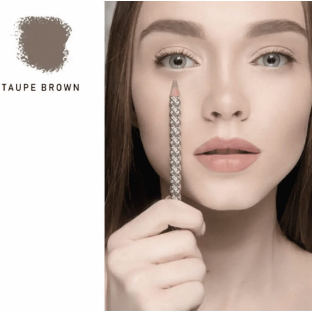 ZOLA PROFESIONÁLNA PÚDROVÁ CERUZKA NA OBOČIE. Taupe brown (šedohnědá)